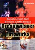 Cover Buku Proyek desain web berbasis grafis dengan dreamweaver dan fireworks