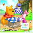 Cover Buku Stiker Puzzle Pooh : Belajar Sambil Bermain