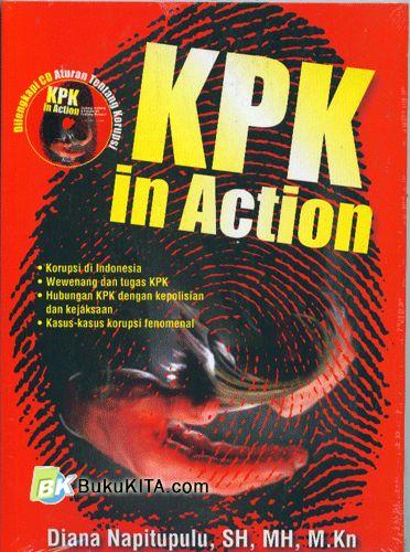Cover Buku KPK In Action
