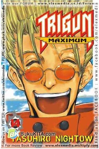Cover Buku Trigun Maximum 14