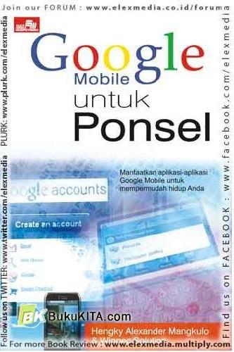 Cover Buku Google Mobile untuk Ponsel