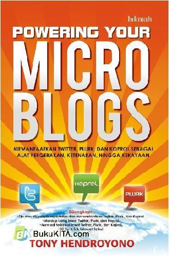 Cover Buku Powering Your Microblogs
