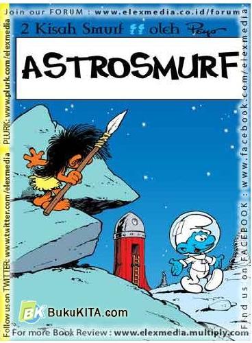 Cover Buku LC : Smurf - Astrosmurf