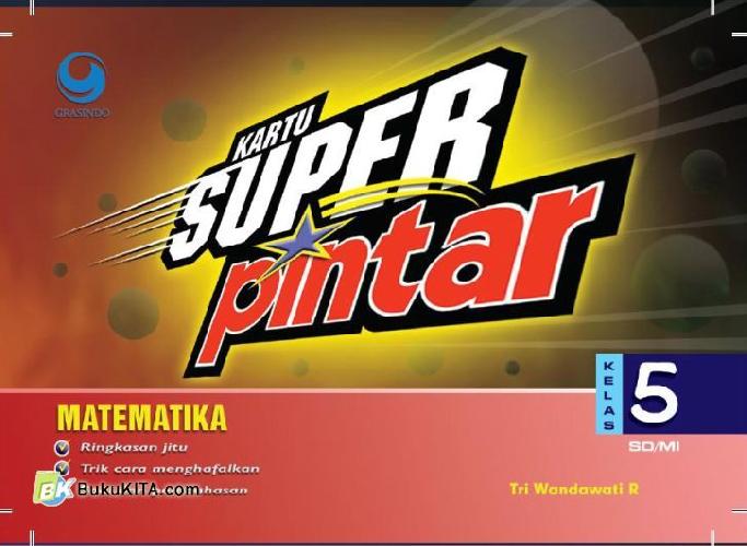 Cover Buku Kartu Super Pintar : Matematika Kelas 5