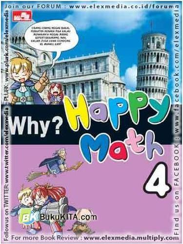 Cover Buku Why? Happy Math 4