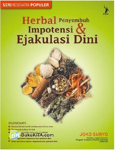 Cover Buku Herbal Penyembuh Impotensi & Ejakulasi Dini