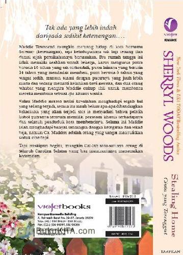 Cover Belakang Buku Violet Books: Cinta yang Terenggut - Stealing Home