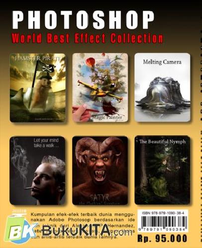 Cover Belakang Buku Photoshop - World Best Effect Collection (Full Color)