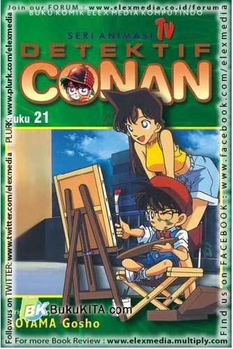 Cover Buku Seri Animasi TV : Detektif Conan 21