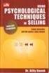 Cover Buku Using Psychological Techniques In Selling