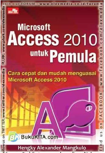 Cover Buku Microsoft Access 21 untuk Pemula