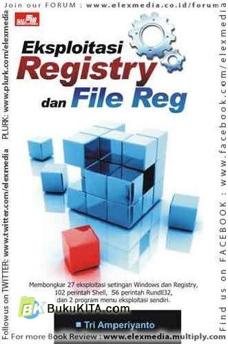 Cover Buku Eksploitasi Registry dan File Reg