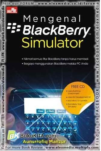 Cover Buku Mengenal BlackBerry Simulator