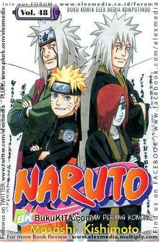 Cover Buku Naruto 48