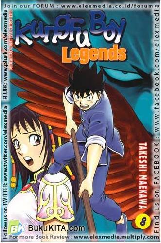 Cover Buku Kungfu Boy Legends 8