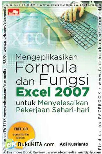 Cover Buku Mengalipkasikan Formula dan Fungsi Excel 27