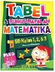 Cover Buku Tabel & Rumus Hafalan Matematika SD Kelas 1,2, & 3