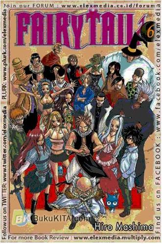 Cover Buku Fairy Tail 6