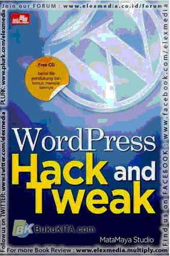 Cover Buku WordPress Hack and Tweak
