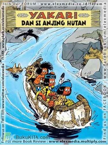 Cover Buku LC : Yakari - Dan SI Anjing Hutan