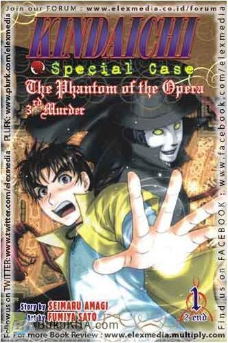 Cover Buku Kindaichi Special Case 1 : The Phantom of the Opera Murder