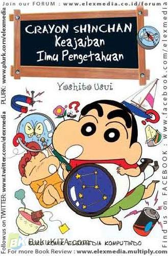 Cover Buku Crayon Shinchan : Keajaiban Ilmu Pengetahuan
