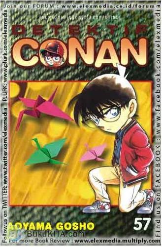Cover Buku Detective Conan 57