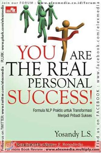 Cover Buku You Are The Real Personal Success!