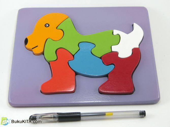 Cover Buku Mainan Anak : Puzzle Anjing