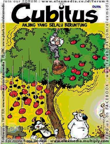 Cover Buku Cubitus - Anjing Yang Selalu Beruntung