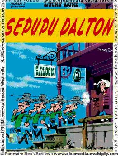 Cover Buku Lucky Luke : Sepupu Dalton