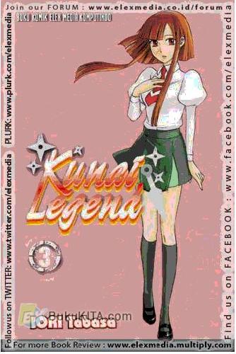 Cover Buku Kunai Legend 3