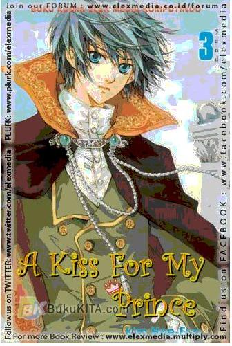 Cover Buku A Kiss For My Prince 3