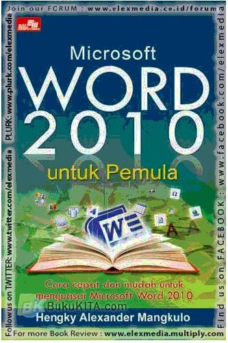 Cover Buku Microsoft Word 21 untuk Pemula