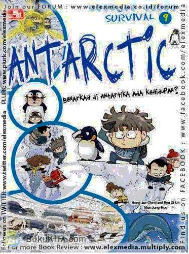 Cover Buku Survival 9 - Antarctic