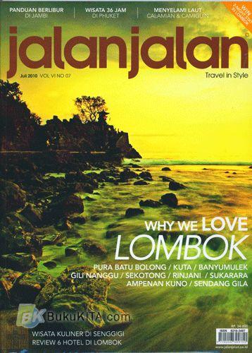 Cover Buku JALANJALAN Travel in Style #07 - Juli 2010