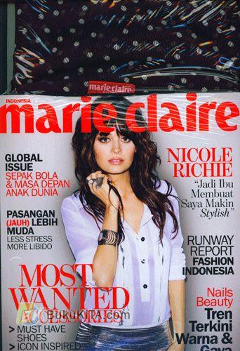Cover Buku Marie Claire #04 - Juli 2010 (REG)