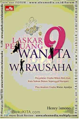 Cover Buku Laskar Pejuang 9 Wanita Wirausaha