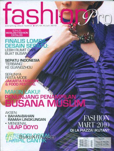 Cover Buku Fashion Pro #07 - Juli 2010