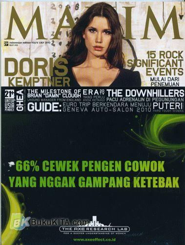 Cover Buku Maxim #56 - Juli 2010