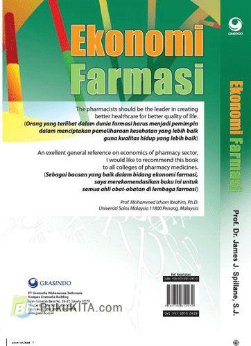 Cover Belakang Buku Ekonomi Farmasi