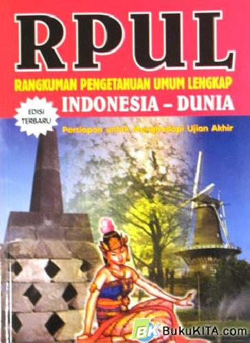 Cover Buku RPUL INDONESIA-DUNIA COVER MERAH