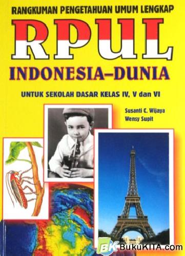Cover Buku RPUL INDONESIA-DUNIA UNTUK SD KUNING