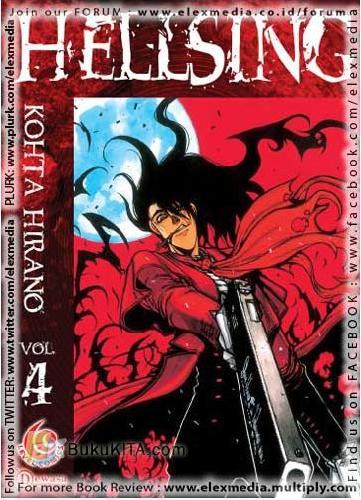 Cover Buku LC : Hellsing 4
