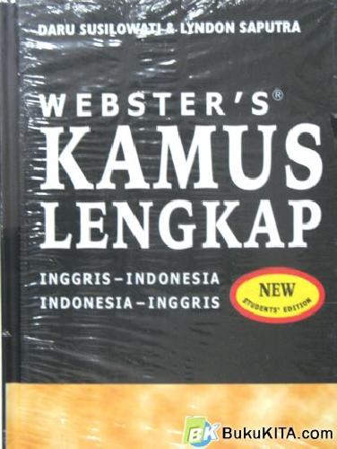 Cover Buku WEBSTER`S KAMUS BLACK INGGRIS-INDONESIA:INDONESIA-INGGRIS (HVS, Hard Cover)