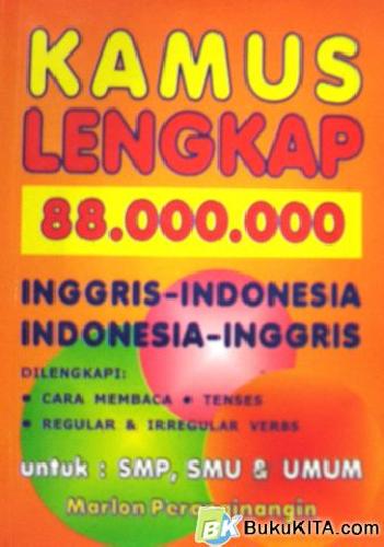 Cover Buku KAMUS LENGKAP 88 JT INGGRIS-INDONESIA:INDONESIA-INGGRIS(Soft Cover)