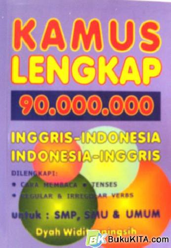 Cover Buku KAMUS LENGKAP 90 JT INGGRIS-INDONESIA:INDONESIA-INGGRIS(Soft Cover)