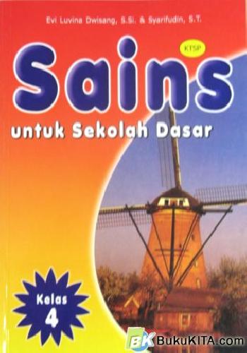Cover Buku SAINS UNTUK SEKOLAH DASAR KELAS 4