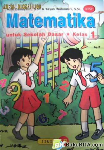 Cover Buku MATEMATIKA UNTUK SD KELAS 1 JILID 1B