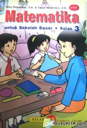 Cover Buku MATEMATIKA UNTUK SD KELAS 3 JILID 3B